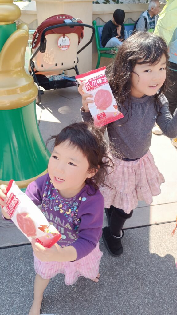 上海ディズニー,ズートピア,アイスキャンディ